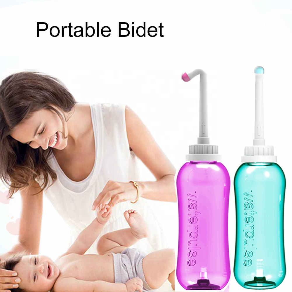Dr.isla 500ML Portable Hand Bidet Sprayer Hygiene Bottle Spray Washing Cleaner Bidet Female Vagina Anal Douche Cleaning Bottle