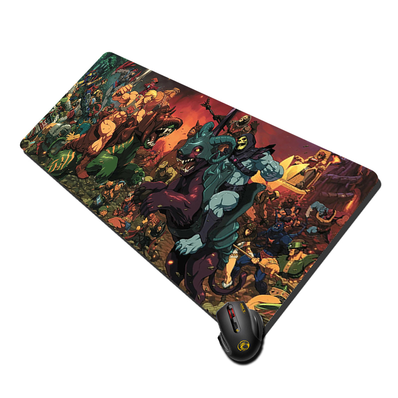 He Man Masters Of Universe Mouse Pad Large Pc Gamer Accessories Gaming Mousepad Keyboard Mouse Mats Computers Mat Desk Anime Xxl