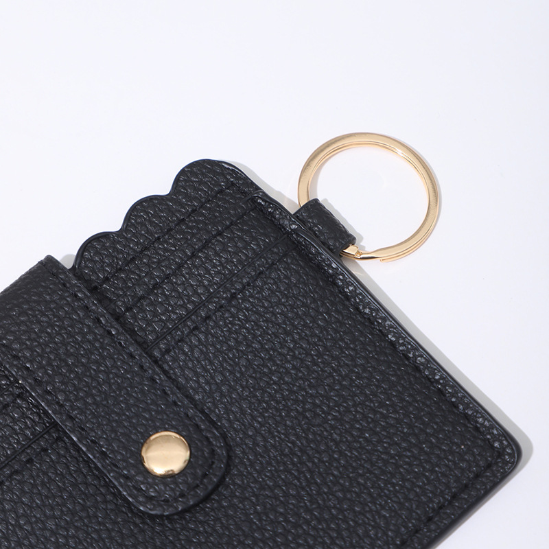 Designer card holder New Arrival High Quanlity Simple Leather Casual Solid Color Holders Women Zipper Change Purse Girls Mini Key Card Bag Gift design