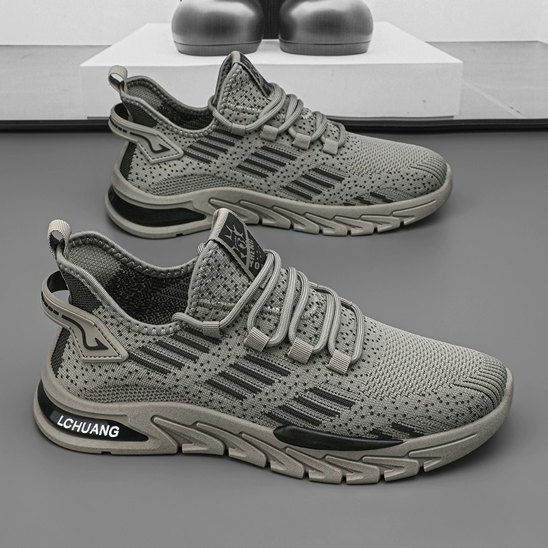 Breathable Ddmysports Summer New Men S Casual Running Mesh Sneakers Flyweave Shoes White Outdoor neakers hoes