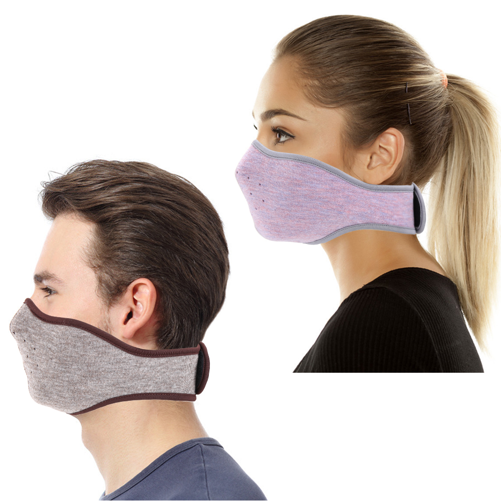 Winter Fleece Motorcycle Half Face Mask Balaclava Moto Motocross Helmet Liner Motorbike Riding Biker Windproof 2025 new Masks Men Women