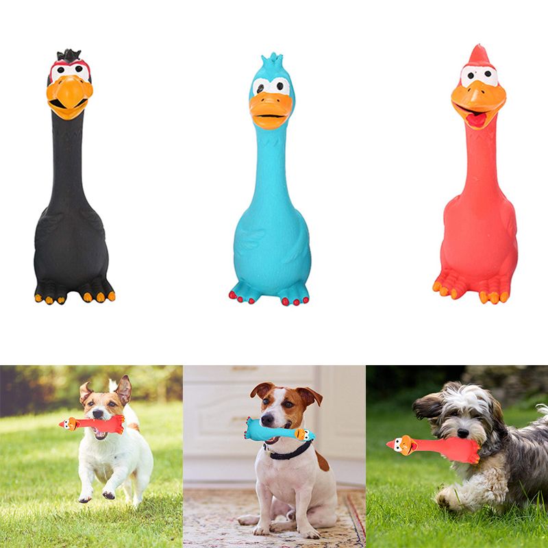 Screaming Chicken Squeezing Sound Toy Pet Dog Toy Product Screaming Decompression Tool Natural Latex Non Toxic Toy