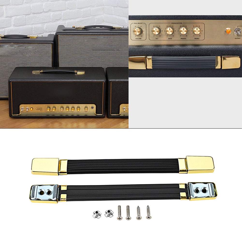 Speaker Guitar Handle Grip Wear-resistant Speaker Cabinet Amp Strap Handle with Metal Insert Reinforced Guitar Audio Accessories