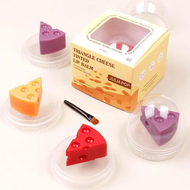 Fading Lip Lines Cheese Lip Balm Anti-chapped Moisturizing Nourishing And Repairing Lip Balm Cute Makeup 240621