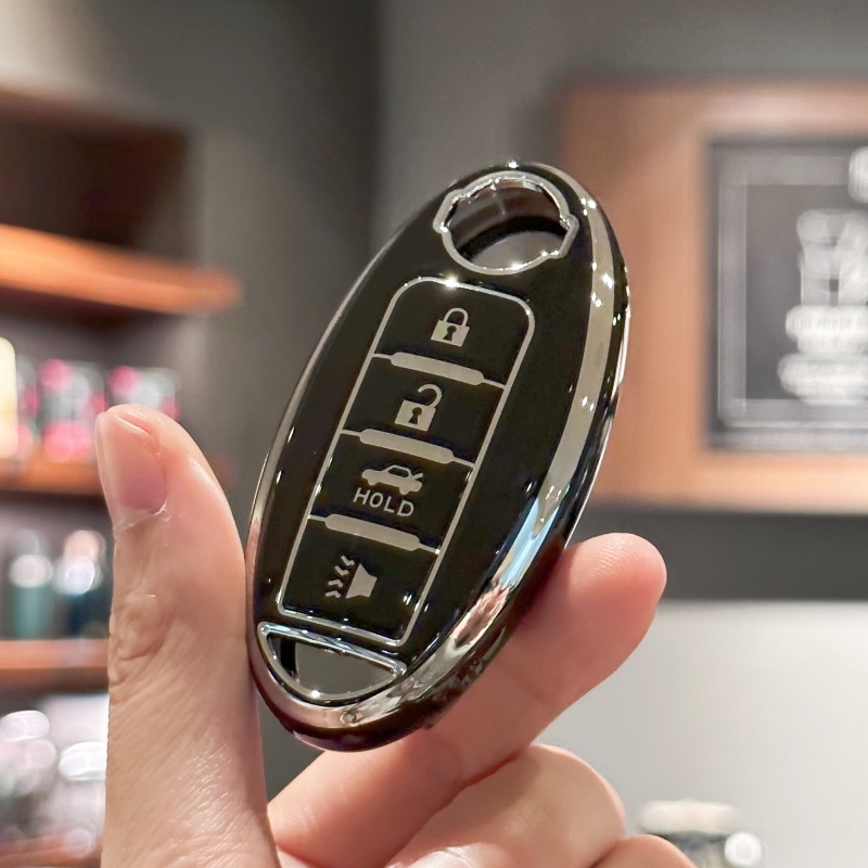 TPU Car Key Case Cover Shell Fob for Nissan Altima Coupe Armada GTR Maxima Murano Cross CABRIOLET Rogue Versa