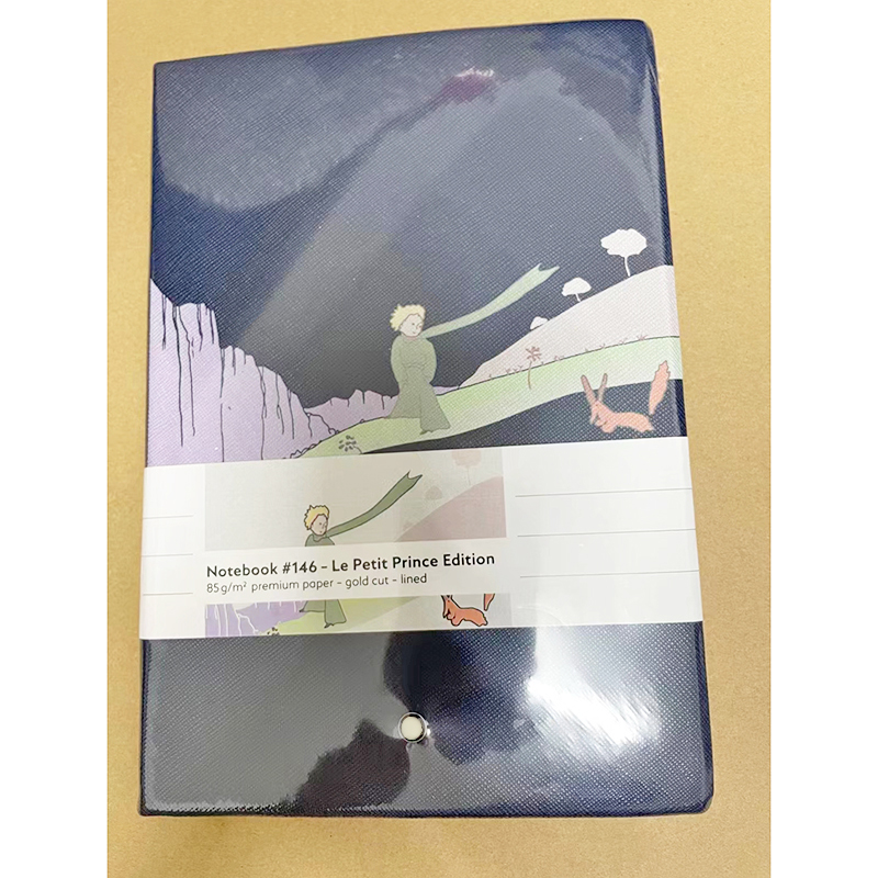 MB #146 Little Prince With The Fox Blue Color Quality Paper Carefully Crafted Notebook Writing Stylish
