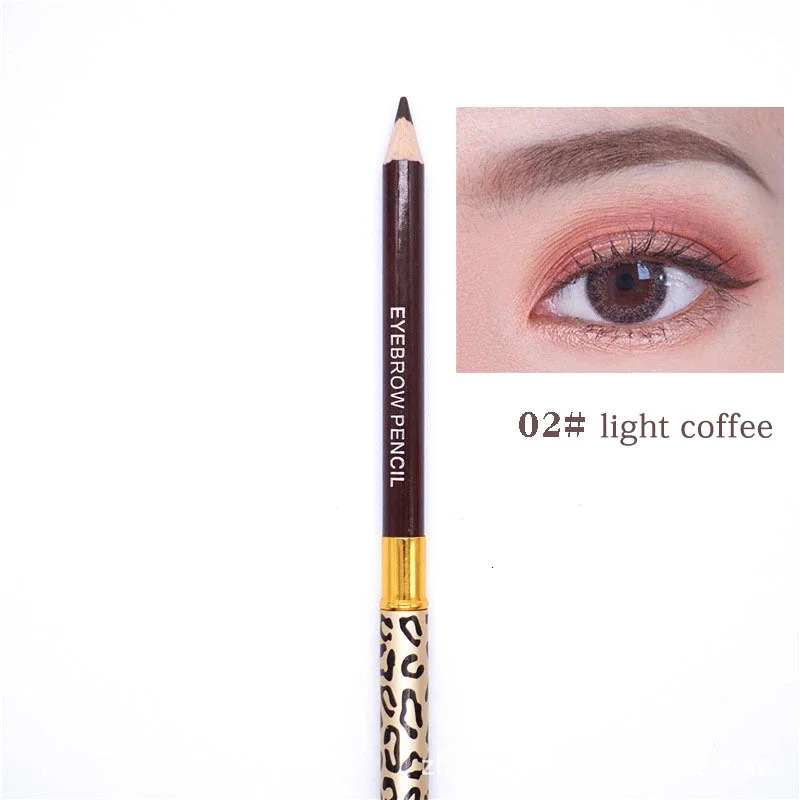 EyeBrow Pencil Cosmetics Makeup Tint Natural Long Lasting Paint Tattoo Eye brow Waterproof Black Brown Eye Shadows Beauty Tool 240621