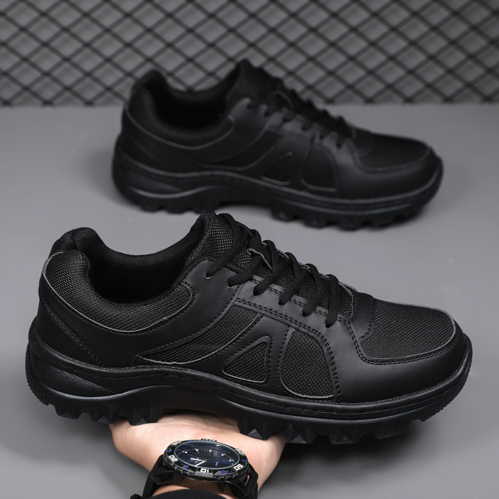 Labor insurance shoes outdoor hiking shoes mesh breathable casual sports shoes training work shoes