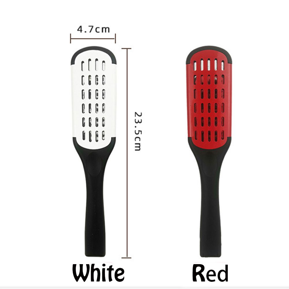 1PC new Hair Straightening Comb Bristle 2025 Double Sided Hair Brush Multifunctional Straightening Irons Hair Brush Clamp Styling Tool