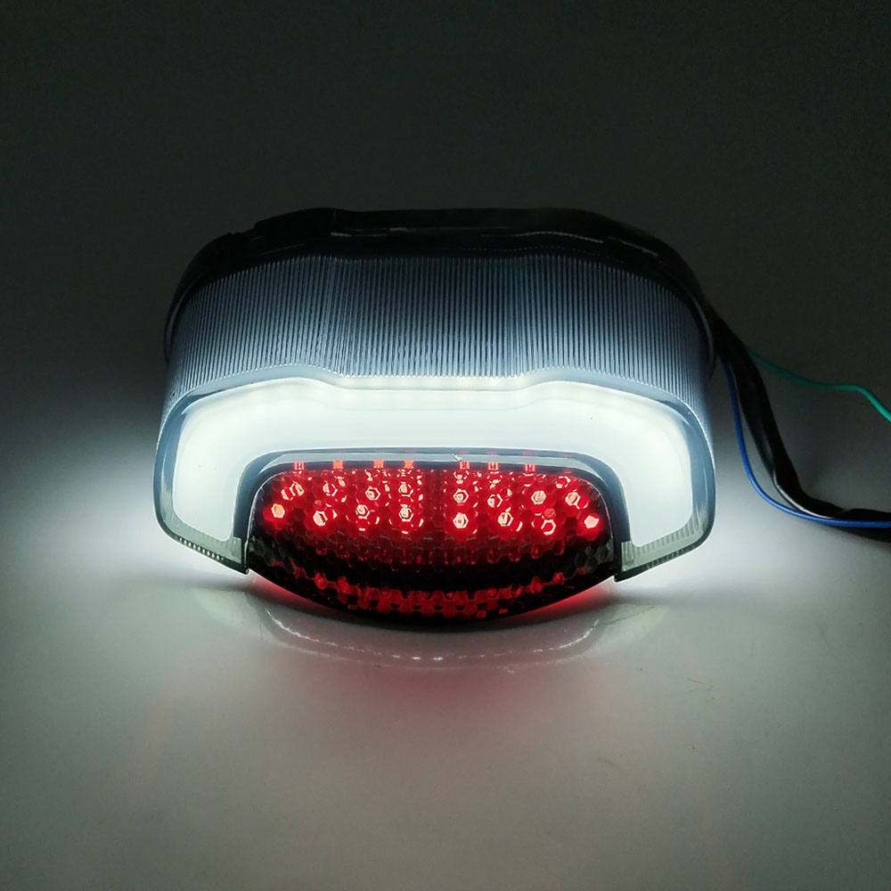 Modified Motorcycle LED Integrated Tail Light With Turn Signal For Honda CB650R CB300R CBR650R Brake Stop Running Indicator Lamp