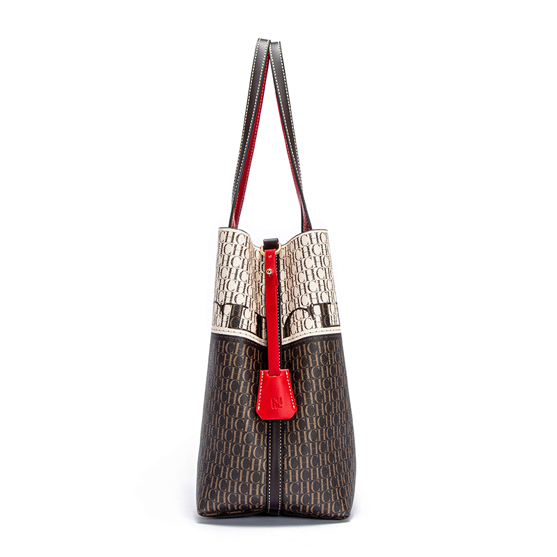 Luxury Brand 2024 Summer Women's Fashion Jacquard Handbag Large Capacity Travel Shoulder Bag Retro Evening Banquet Wrist Bag
