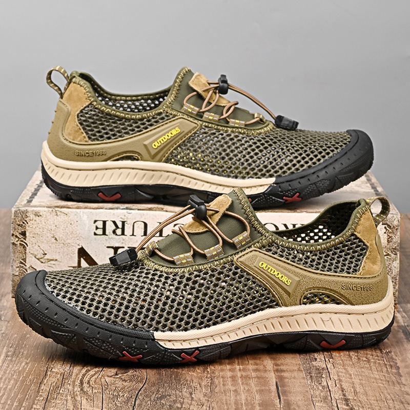 Ddmysports Large Summer New Mesh Leisure Outdoor Casual Men S Mountaineering Shoes OUTDOOR