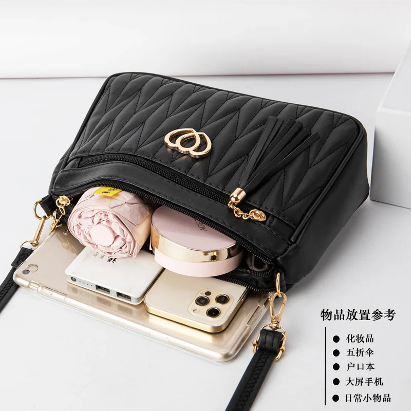 Women's New 2023 Summer Small Purse Large Capacity Versatile Crossbody Messenger Bag Middle Aged Mom Mobile Purse Bag