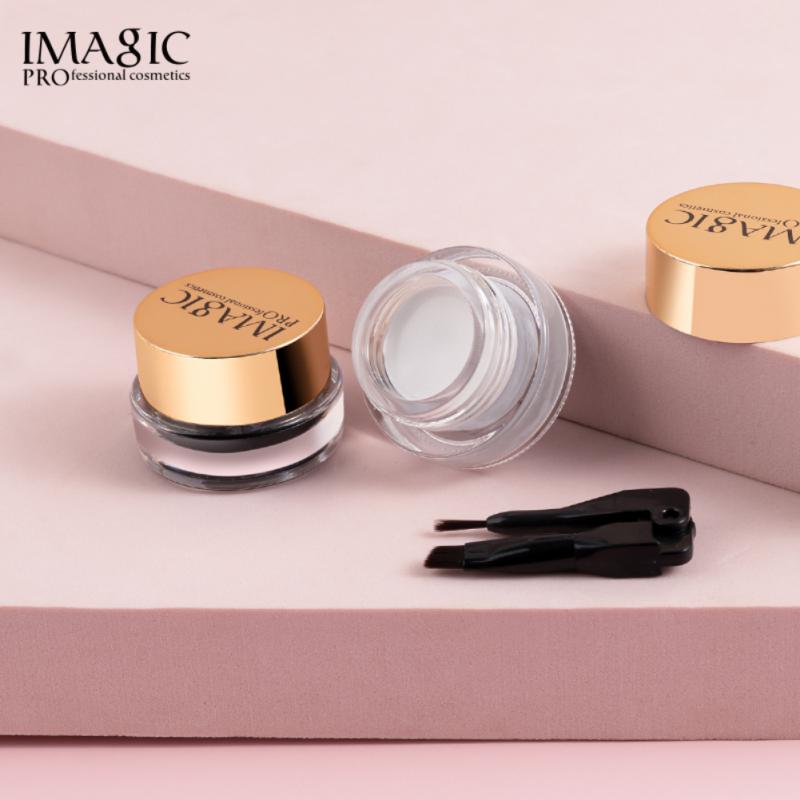 Black White Eye Makeup Eyeliner Cream Fast Drying Smooth Eyeliner Gel Cosmetic Waterproof Non-smudge Easy To Wear Korean Makeup