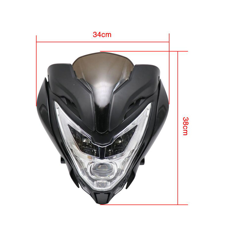 Motorcycle Accessories Head Lamp Light Motorcycle LED Front Headlight For BAJAJ Pulsar150 NS200