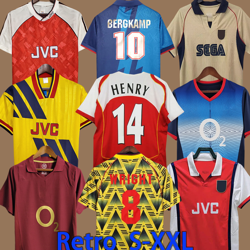 2005 2006 HENRY BERGKAMP Mens RETRO Soccer Jerseys 2006 97 PERSIE VIEIRA MERSON ADAMS Football Shirt Long Sleeve Uniforms 02 03 05 05 06 92 93 94 95 96 98 99