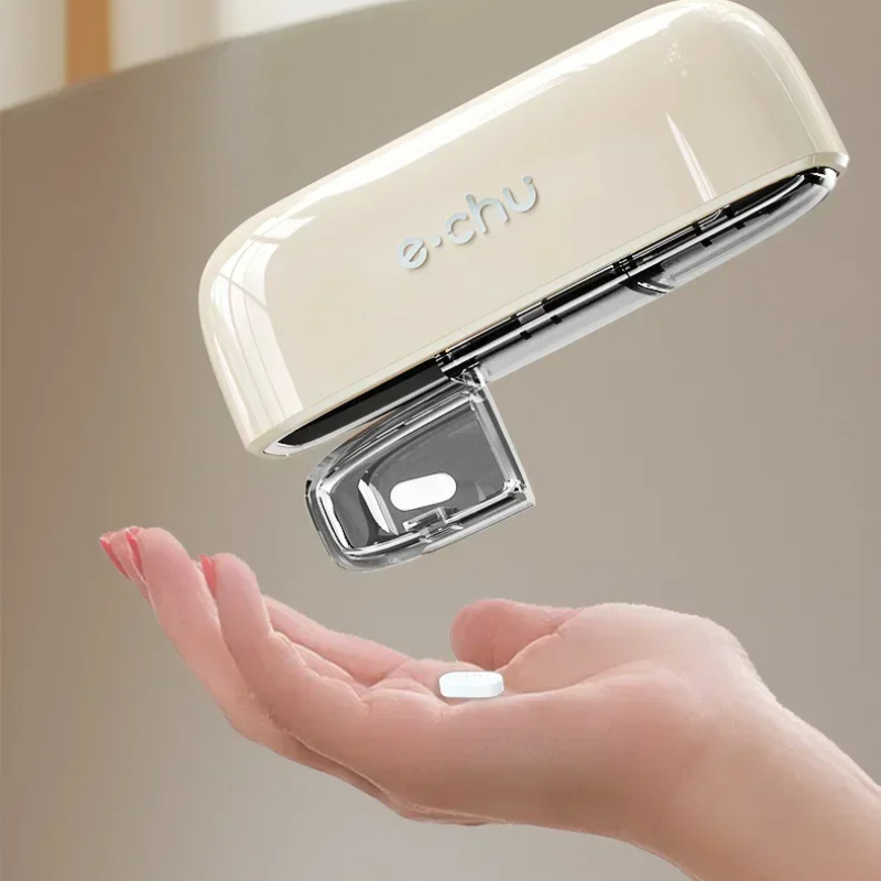 Medicine Box Portable Medicine Three Grid Portable Morning Mid night Seven Days a Week Three Meals a Day Silicone Sealed Travel