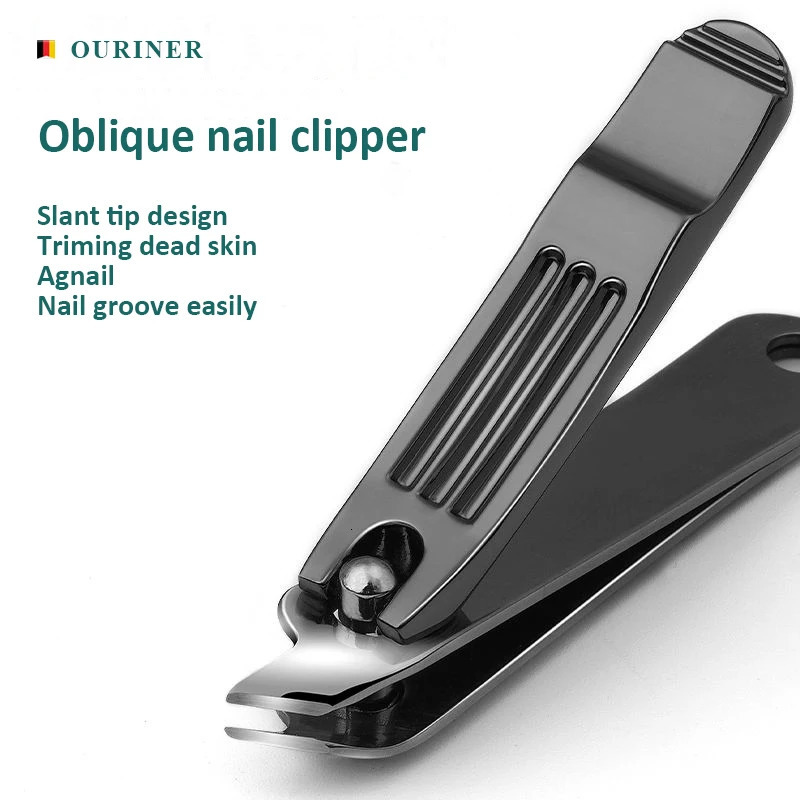 Manicure Set With Morandi Grey Top-Grade Full Grain Cow Leather Packaging Nail Clipper Kits Perfect Gift Friends Family i240621