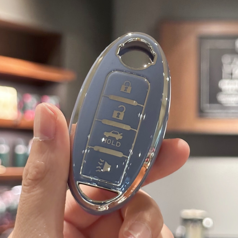 TPU Car Key Case Cover Shell Fob for Nissan Altima Coupe Armada GTR Maxima Murano Cross CABRIOLET Rogue Versa