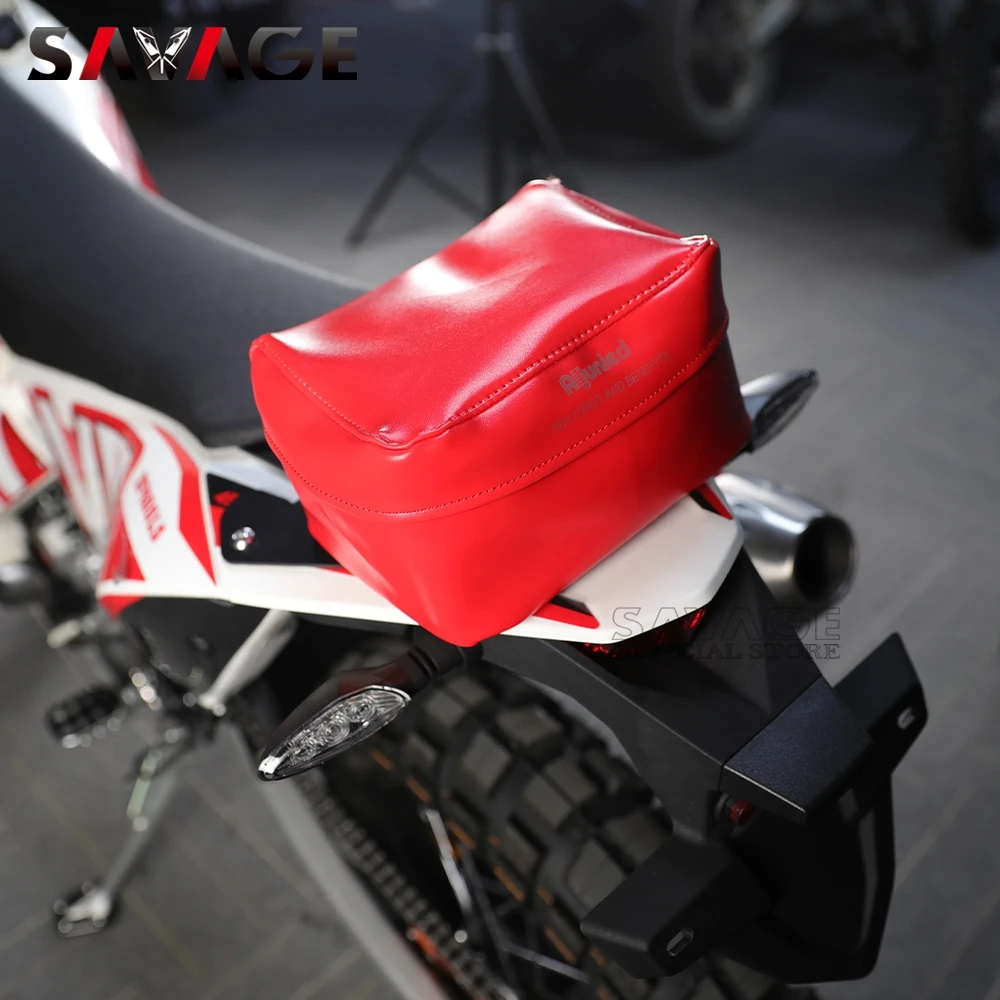 For Kove 450 Rally Fender Tool Tail Storage with Bracket Motorcycle Toolbag Lage Rear Rack Seat Bag Fit Colove