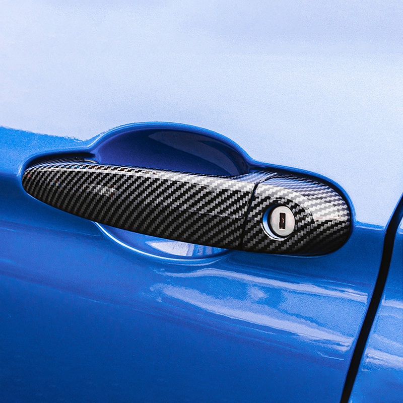 LHD Car Exterior Door Handle Covers Trims For 1 3 Series E87 E90 E91 E92 E93 F30 X1 X2 X3 X4 X6 Gloss Black Auto Accessories 21726 5 1f562