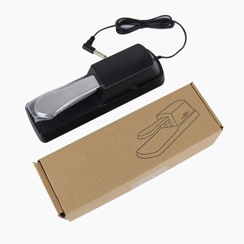 Universal Sustain-Pedal With Polarity Switch For Digital Pianos, Electronic Keyboards, MIDI And Synthesizer Easy To Use
