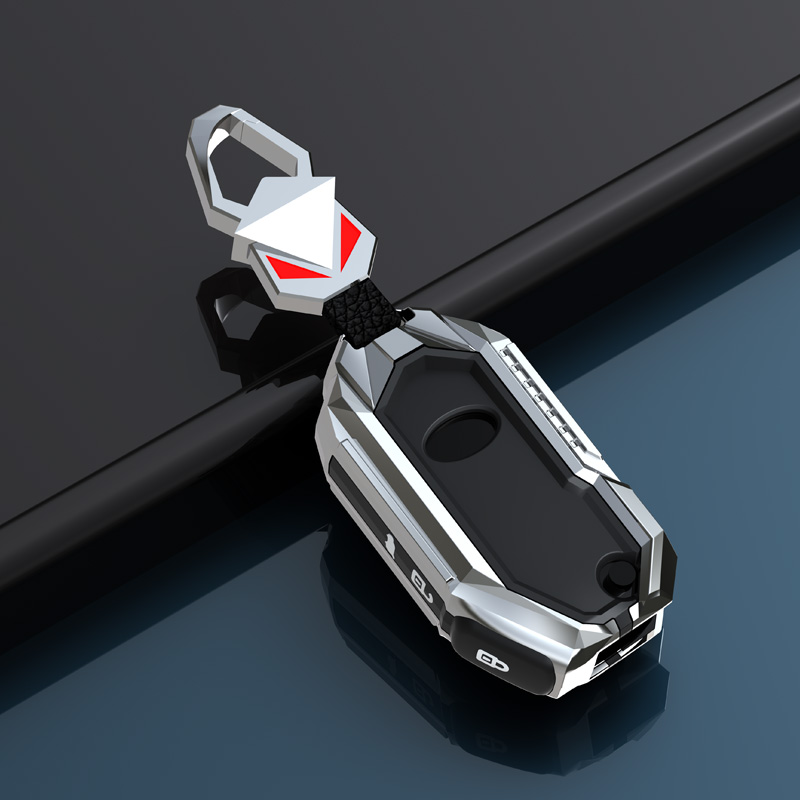 Alloy Car Key Case Cover Shell For KIA Sportage R Stinger GT Sorento Ceed CD Cerato Forte 2018 2019 Protected Fob Accessories 79bfa 5 f8d22