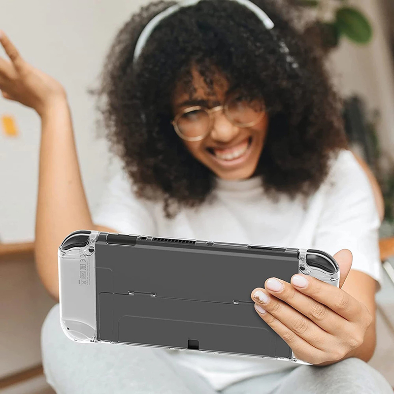 Suitable for switch/OLED game console storage bag/protective bag/tempered film/crystal case/silicone cap accessories