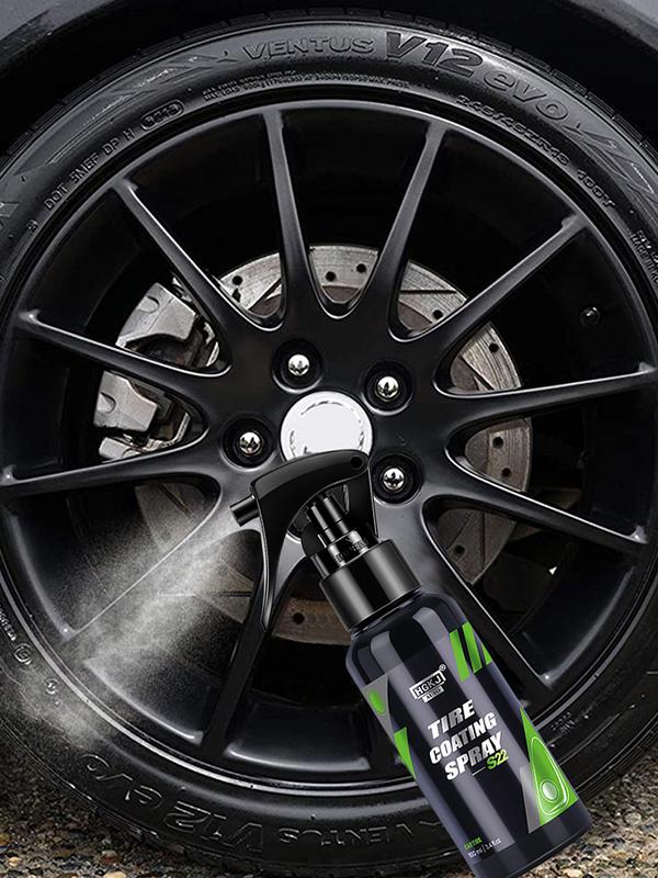 Spray Shine Car Tire Spray Ceramic Coating Paint Hydrophobic Coating Remover Wall Car Glass ddmysmile Tire Coating Agent Cleaner Smile