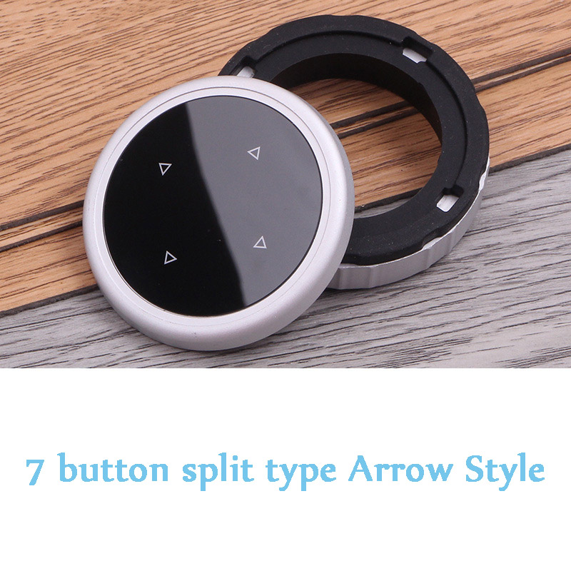 Car Styling Multimedia Buttons Cover iDrive Stickers For F20 F25 F30 F10 F07 E60 E90 E92 E70 E71 F01 F02 E84 F48 X1 X3 X5 X6