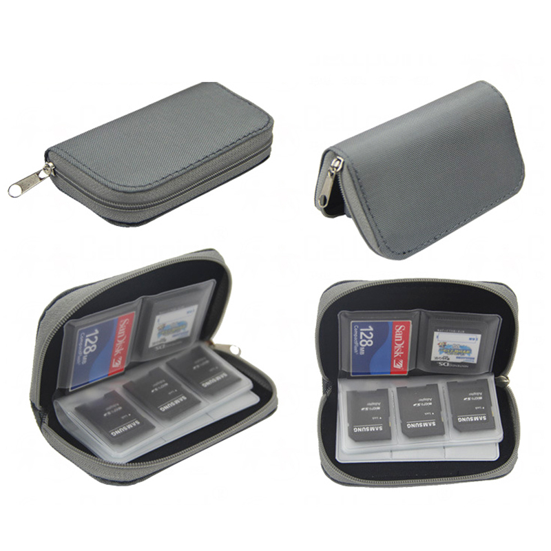 Memory Card Collect Bag Camera Memory Card Case Holder Bag for CF/SD/Micro SD/SDHC/MS/DS Gameing SD Card Collection Box