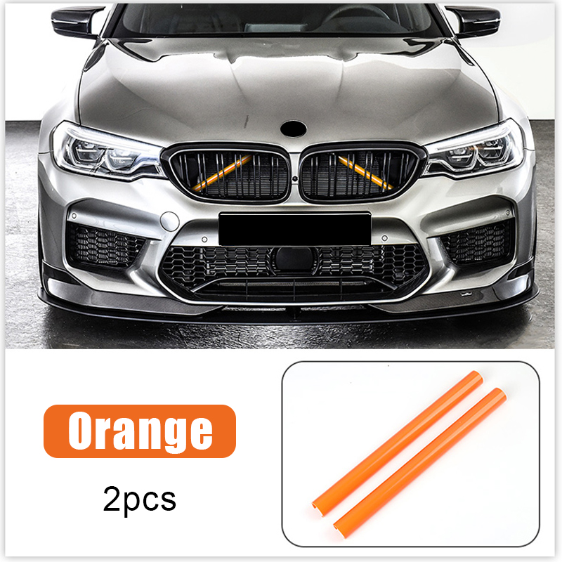 Car Front Grille Trim Strips Cover For 3 Series F30 F31 320i 328i 330i 335i Sedan & Touring 2012-up Interior Accessories