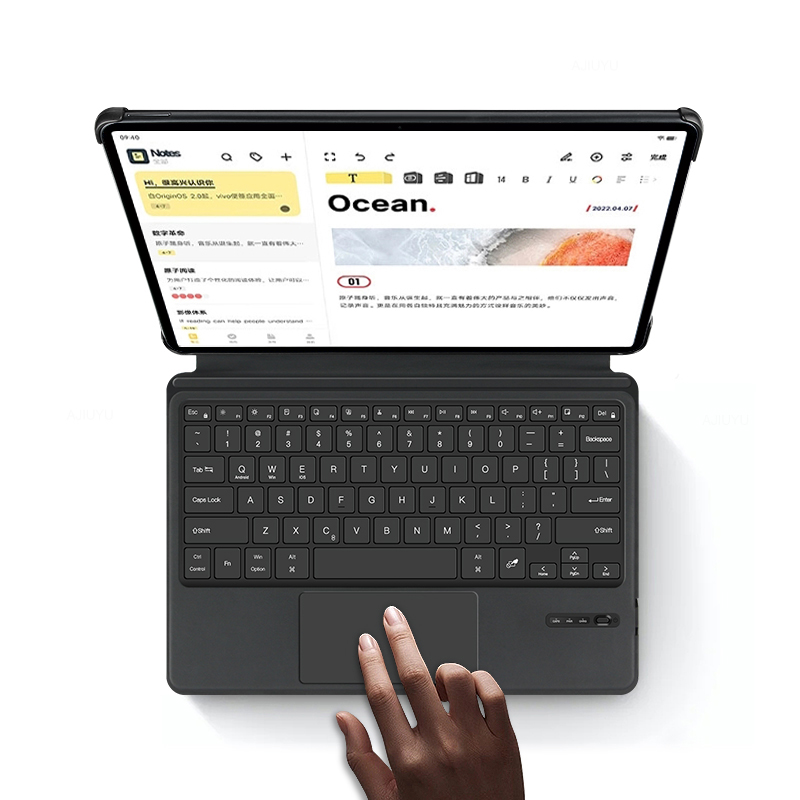 Smart Keyboard Cover For HUAWEI MateBook E 2022 12.6" DRC-W58 W56 W76 Touchpad Magic Keyboard Arabic Portuguese Spanish French