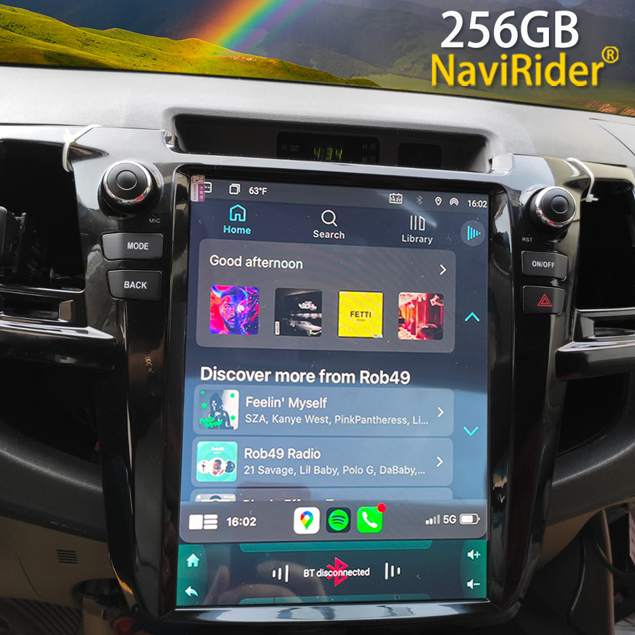 Multimedia Car Android Autoradio Android Carplay Wireless 8Core wifi 4G Radio DSP For Toyota Fortuner HILUX Revo Vigo 2007-2015