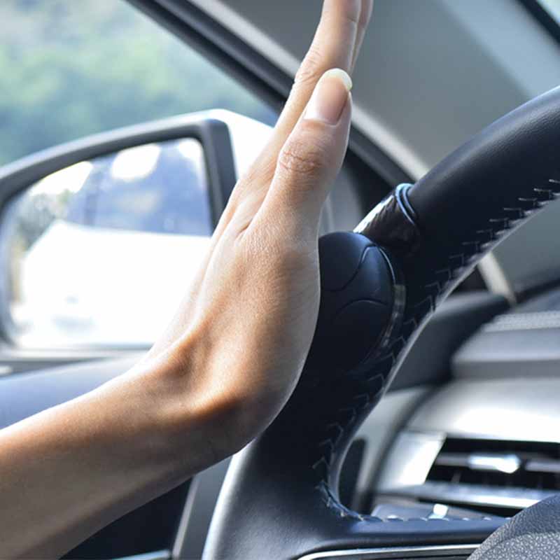 Car 360° Steering Wheel Spinner Knob Power Handle Ball Hand Control Assister Grip Turning Helper Auxiliary Booster Strengthener