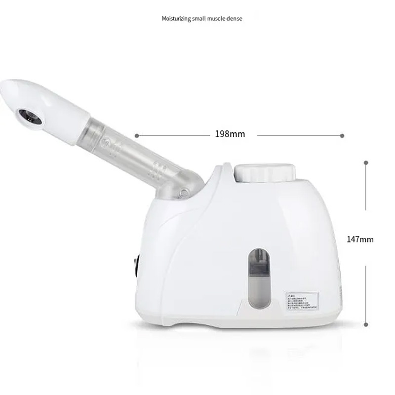 Newest Hot and Cold Sprayer Nano Mist Ozone Facial Spa Vapor Face Steamer Moisturizer Electric Support Stable Vaporizer Volcano 2d043
