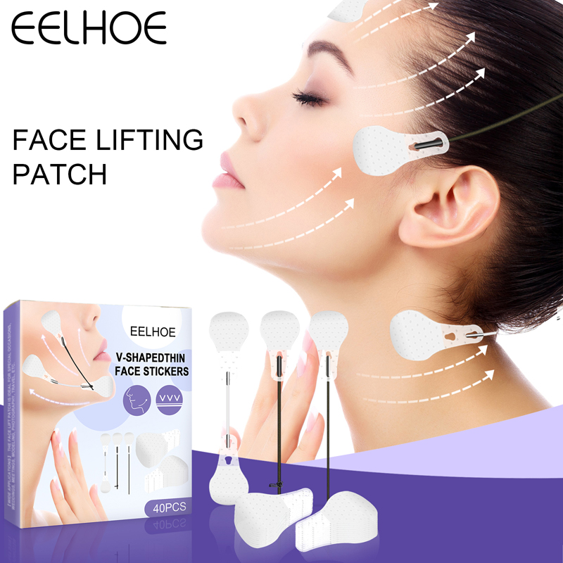 Face Lift Tape Invisible High Elasticity V-shape Lift Sticker Patch For Lifting Tighten Face Neck Chin Eye Facial Skin Care Tool