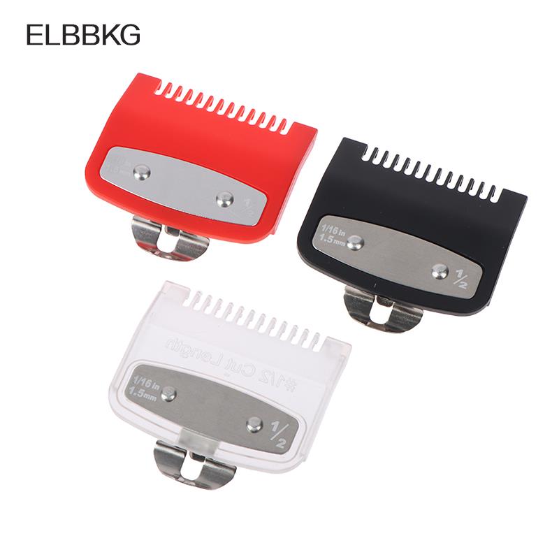2pcs Hair Clipper Guide Comb Cutting Limit Combs Standard Guards Attach Parts Electric Clippers Accessories