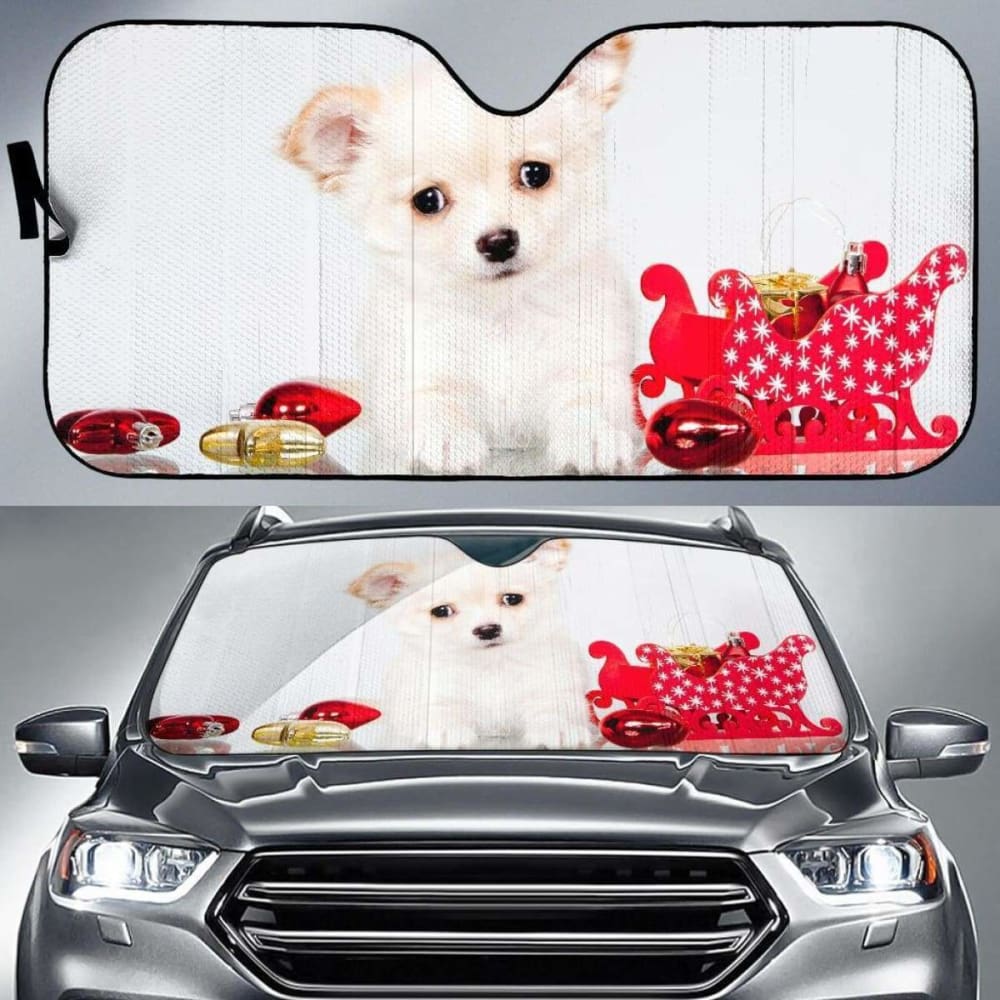 CHIHUAHUA DOG Universal Car Side Window Sun Shade Cute Windshield Sunshade for Cars Sedan Truck SUV Sun Visor Protector