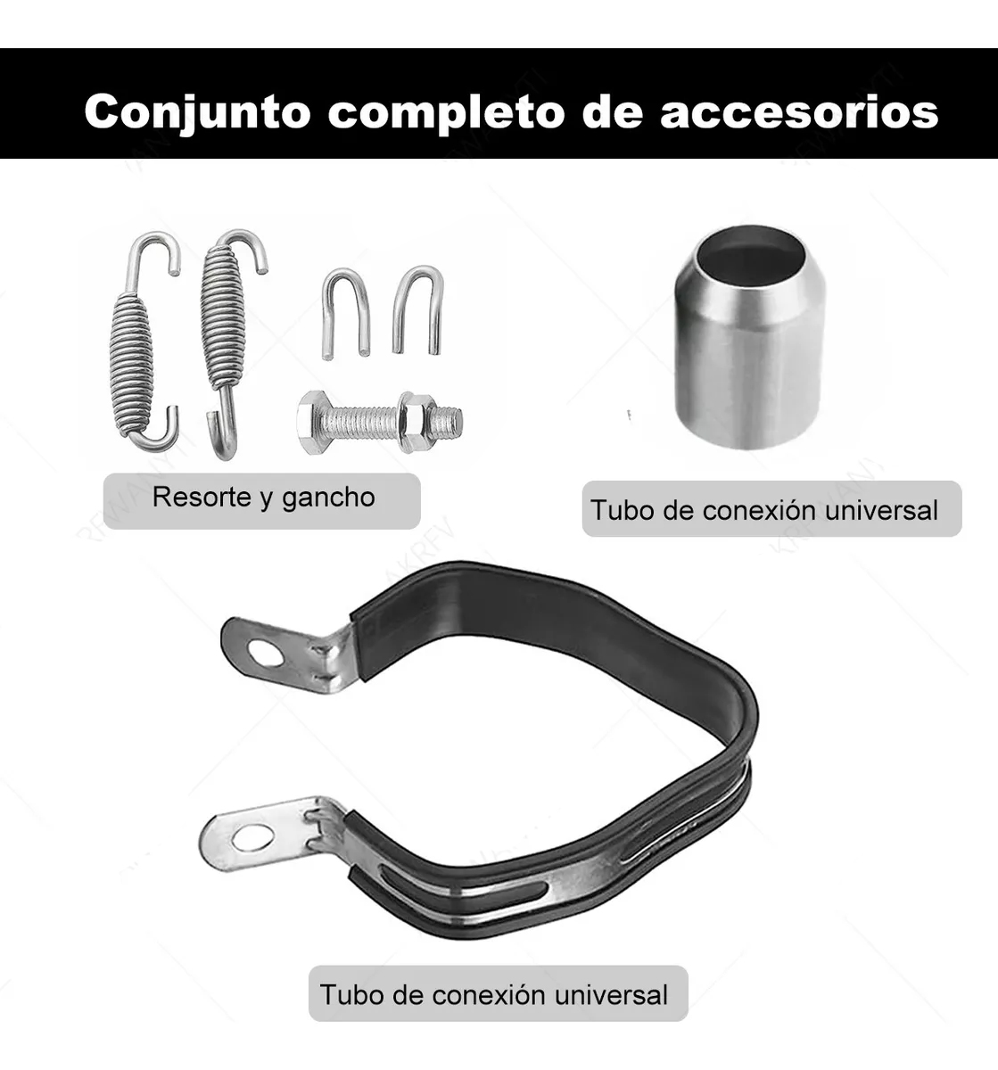 35-51mm Motorcycle Scooter ATV Exhaust Muffler Pipe Escape Moto for Honda CBR250 CB400 YZF FZ400 Z750 NINJA TMAX530