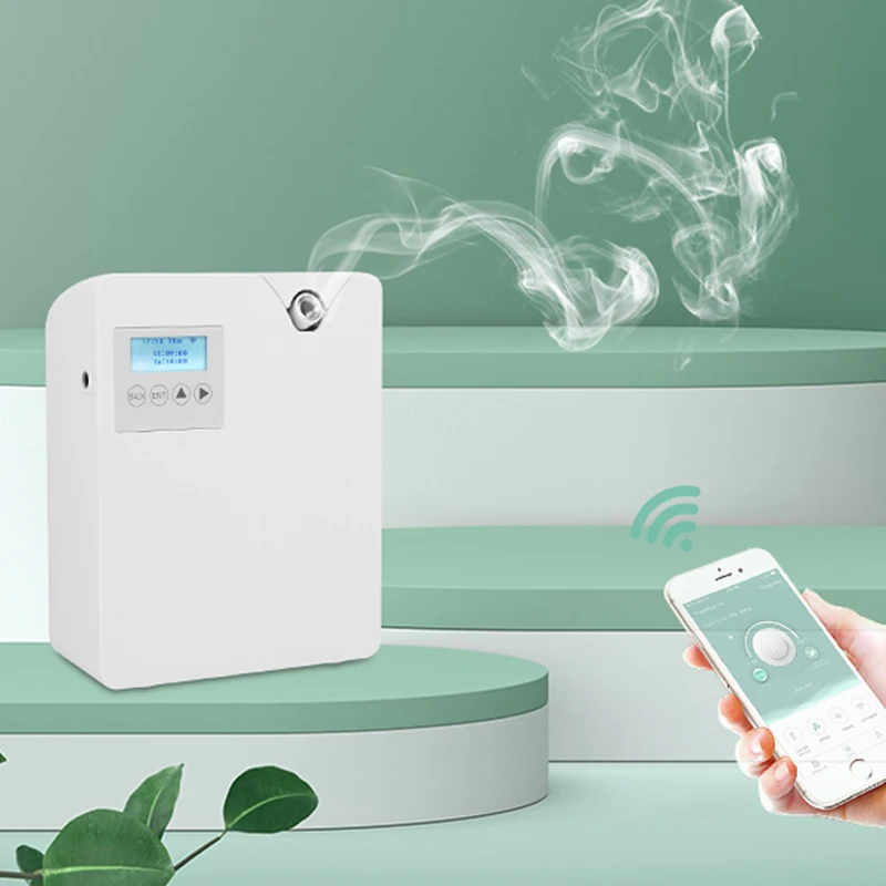 Room Fragrance Aroma Diffuser Bluetooth WIFI Control Essential Oil Hotel Air Freshener Large Capacity Perfume Room Best Scent