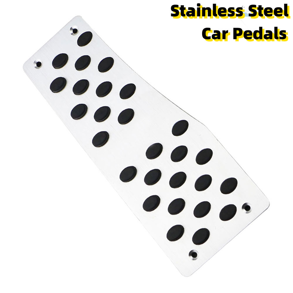 Steel Car Gas Fuel Set Brake Pedals Rest Foot Pedal Covers for Ford Focus 2 3 4 RS Kuga Escape Accessories