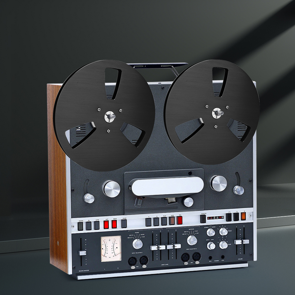 7/10 Inch Open Reel Empty Tape Reel Nab Hub Reel-To-Reel Recorders Aluminum Reel Disc Opening Machine for Studer ReVox/TEAC/BASF