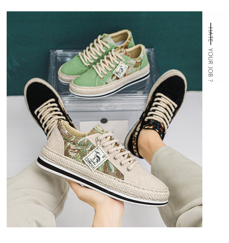 Men S Ddmysports Canvas New Athleisure Flat Bottom Low Top Trend Versatile Cloth Trendy Shoes Black Free Shipping Outdoor y hoes hipping