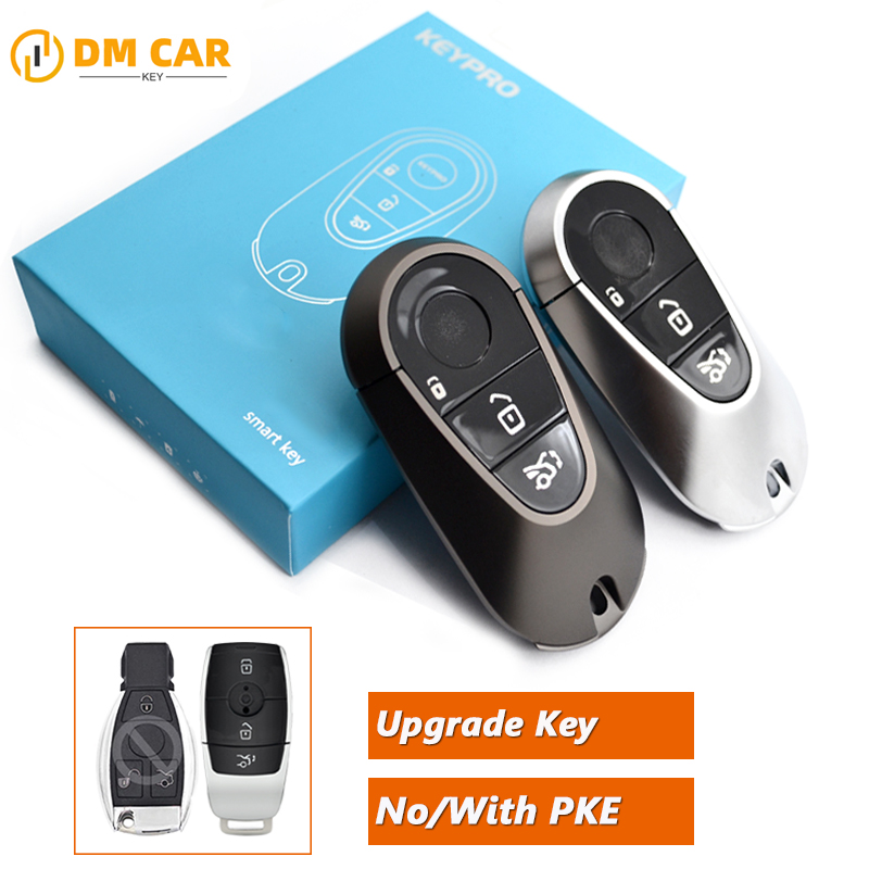 Modified Upgraded remote car key for Mercedes-Benz A C E S Class W204 W207 W212 W164 W166 With / NO PKE smart key replacement