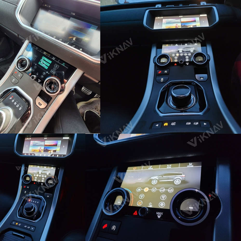 Android 12 For Range Rover Evoque L538 2012-2018 Car Radio Stereo Replacement GPS Multimedia Plyer With AC Panel Climate Control