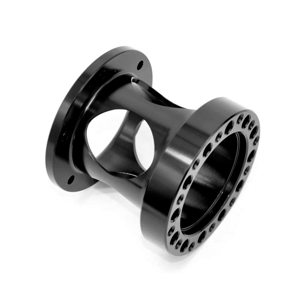 New hollow out Universal Steering Wheel Hub Spacer 12/51/76/101 mm Steering Wheel Hub Boss Kit Adapter Spacer Black