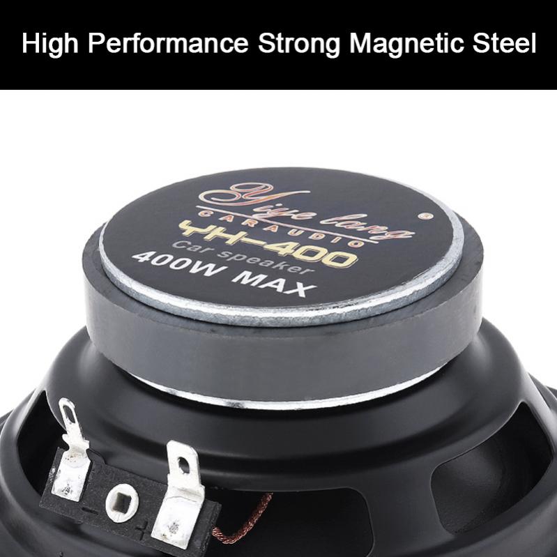1 Piece 4/5/6.5 Inch 400W 500W 600W 2-Way Car HiFi Coaxial Speaker Vehicle Door Audio Music Stereo Full Range Frequency Speakers