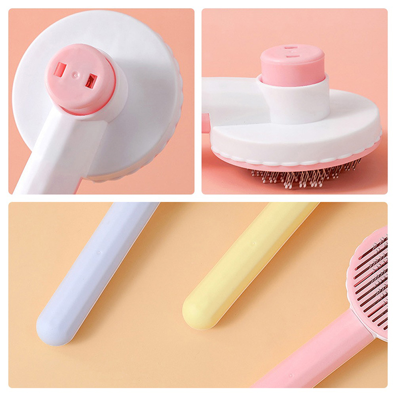 Pet Cat Hair Remover Brush Floating Messy Hair Cleaning Dog Comb Grooming Brush Remove Hairs Grooming Supplies Cats Accessories