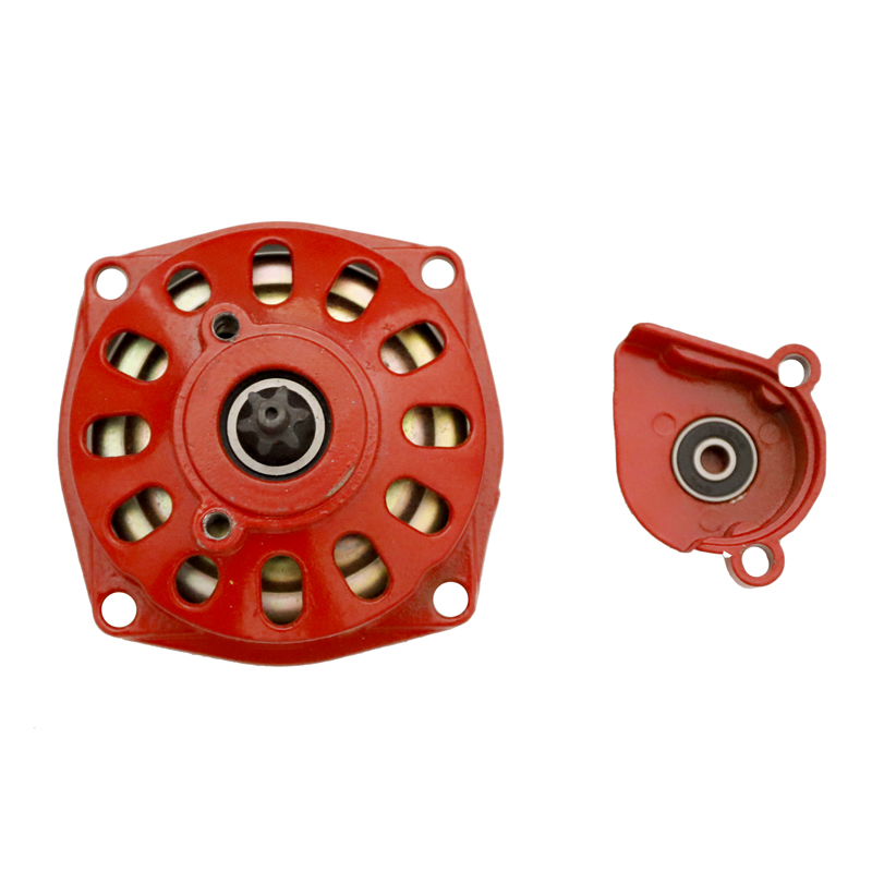 Motorcycle 25H 6T Clutch Drum Bell Housing Gear Box Cover Sprocket For 47cc 49cc 2 Stroke Engine Pocket Bike Minimoto ATV Qua